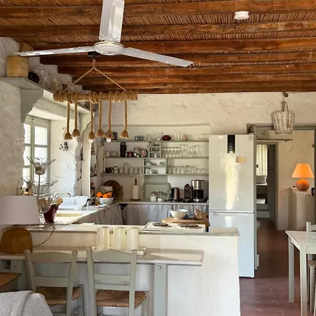 3 Bd Stonehouse With Swimming Pool Paraspori (Paros)